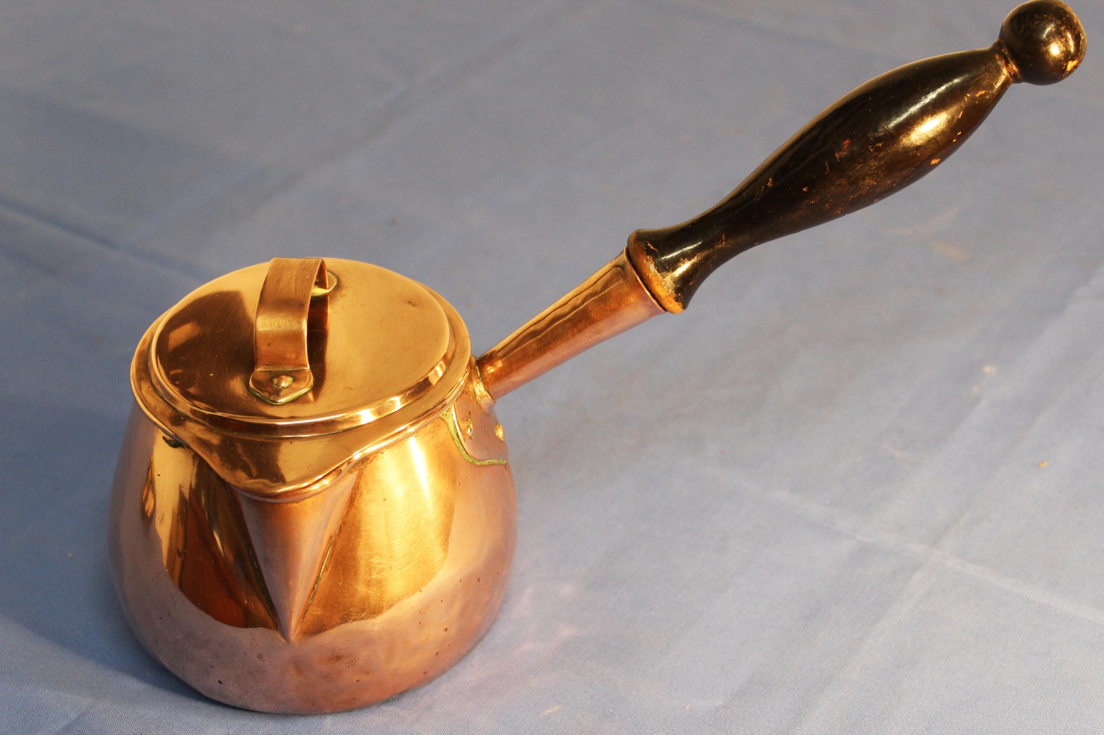 Georgian Copper Brandy Pan (1 of 8) Georgian Copper Brandy Pan (1 of 8)