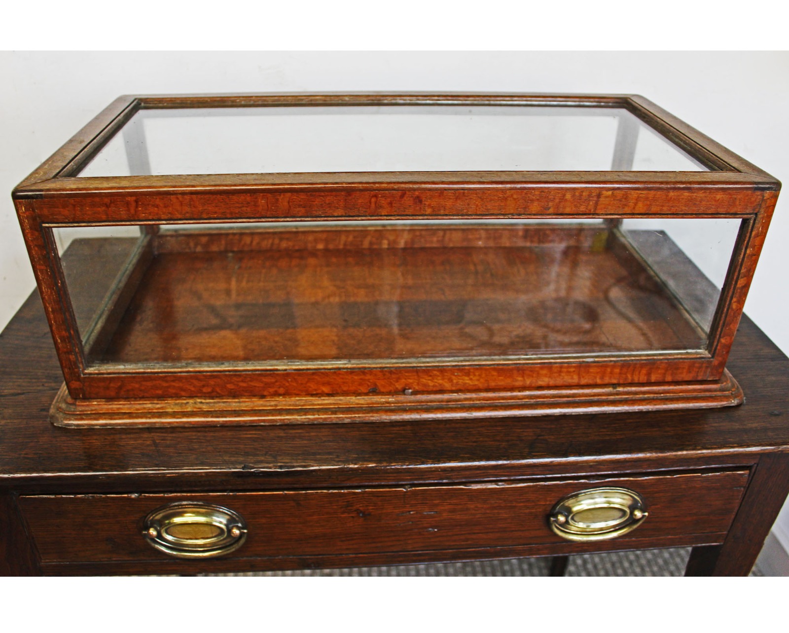 Antique Oak Table Top Display Cabinet (1 of 1) Antique Oak Table Top Display Cabinet (1 of 1)