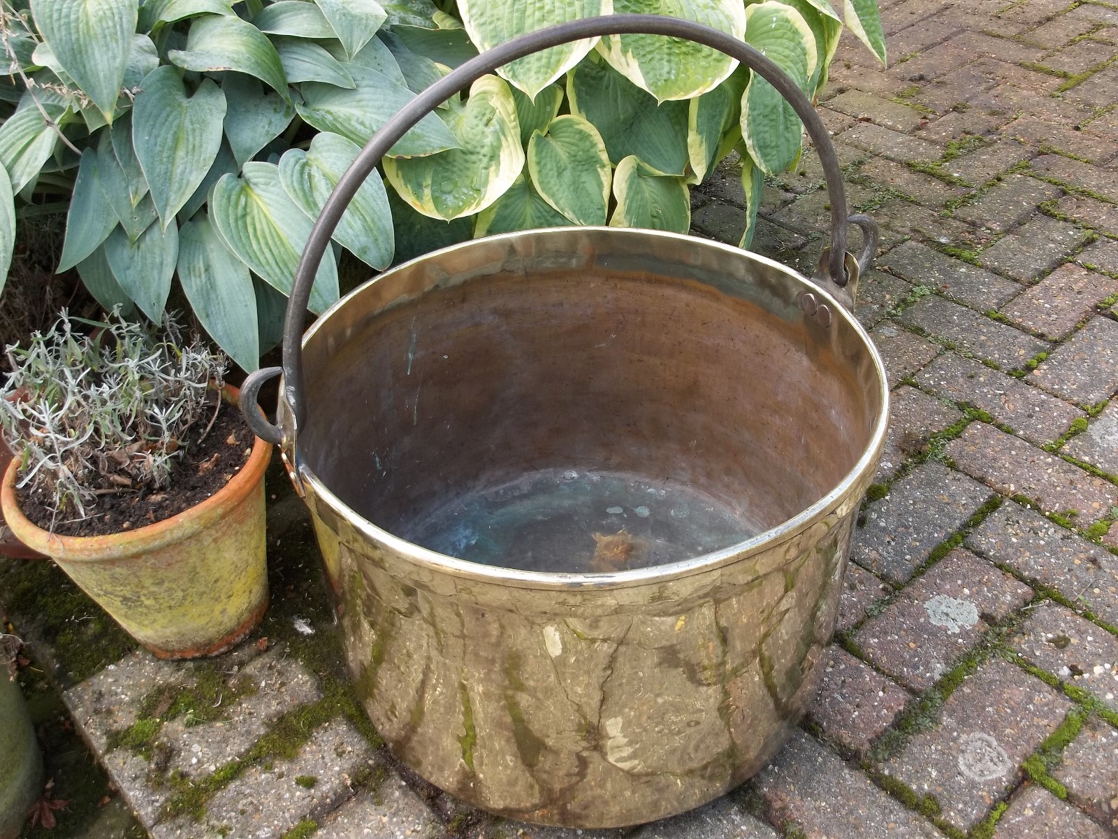 Brass & Copper Log Bin (1 of 1) Brass & Copper Log Bin (1 of 1)