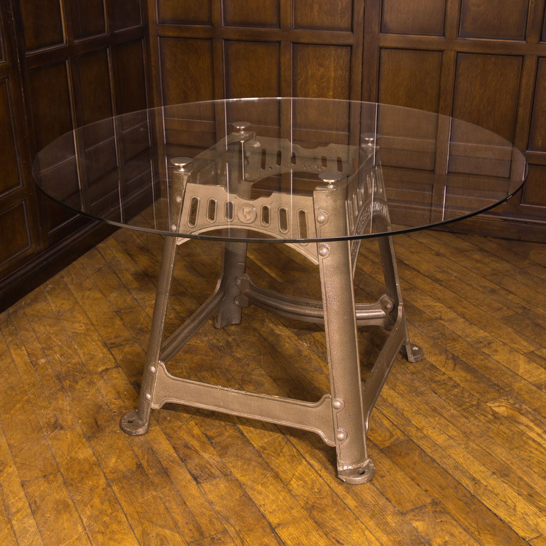 Victorian Industrial Cast Iron Table (1 of 8) Victorian Industrial Cast Iron Table (1 of 8)