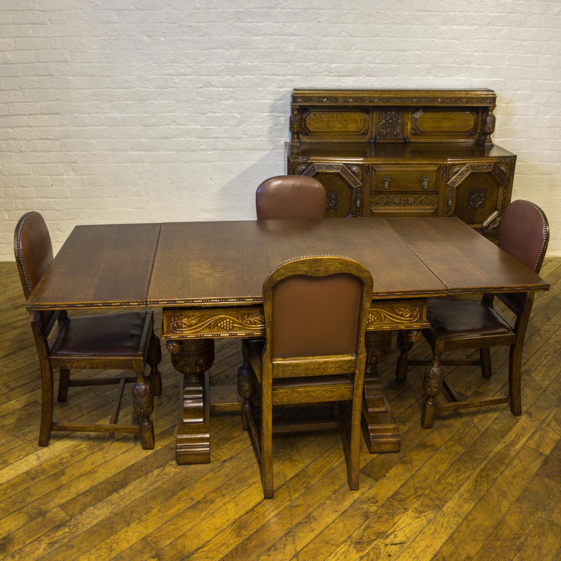 Oak Dining Suite c.1930 (1 of 40)