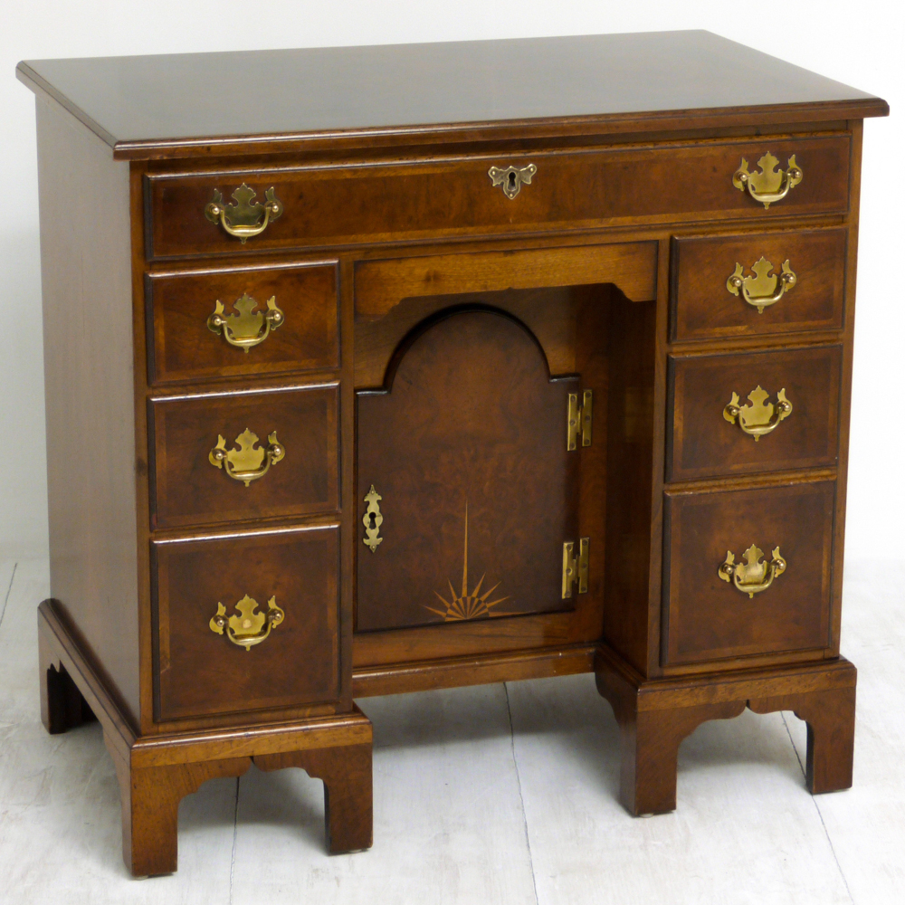 Queen Anne Style Walnut Desk (1 of 14)