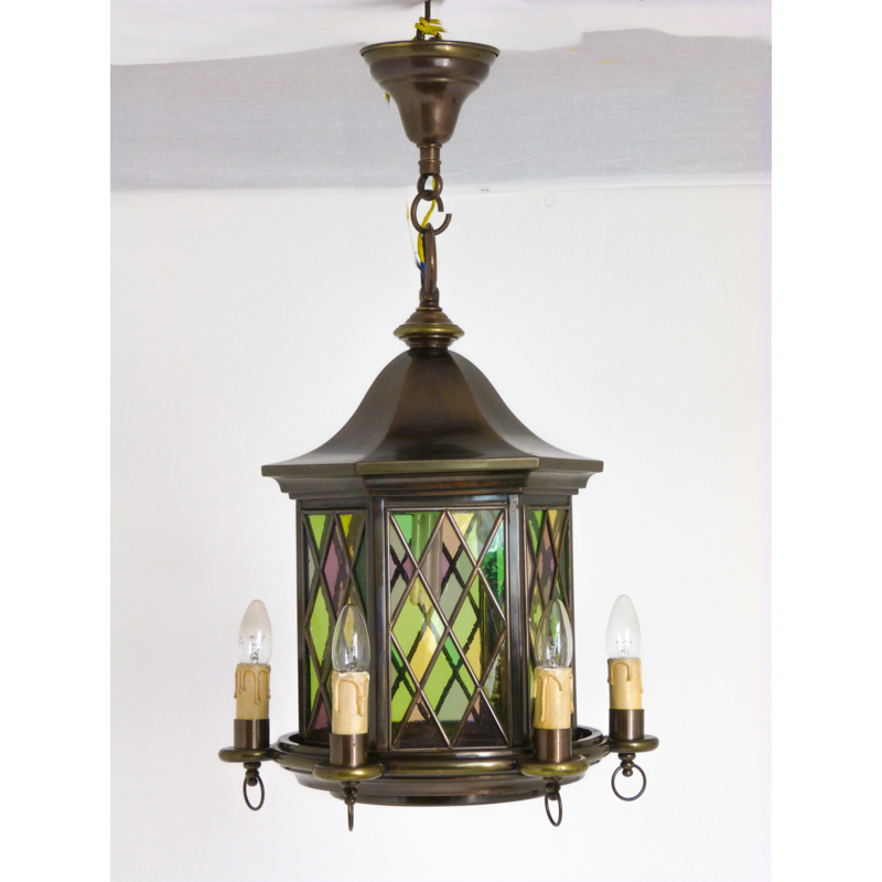 Pagoda Topped Hall Lantern (1 of 11)