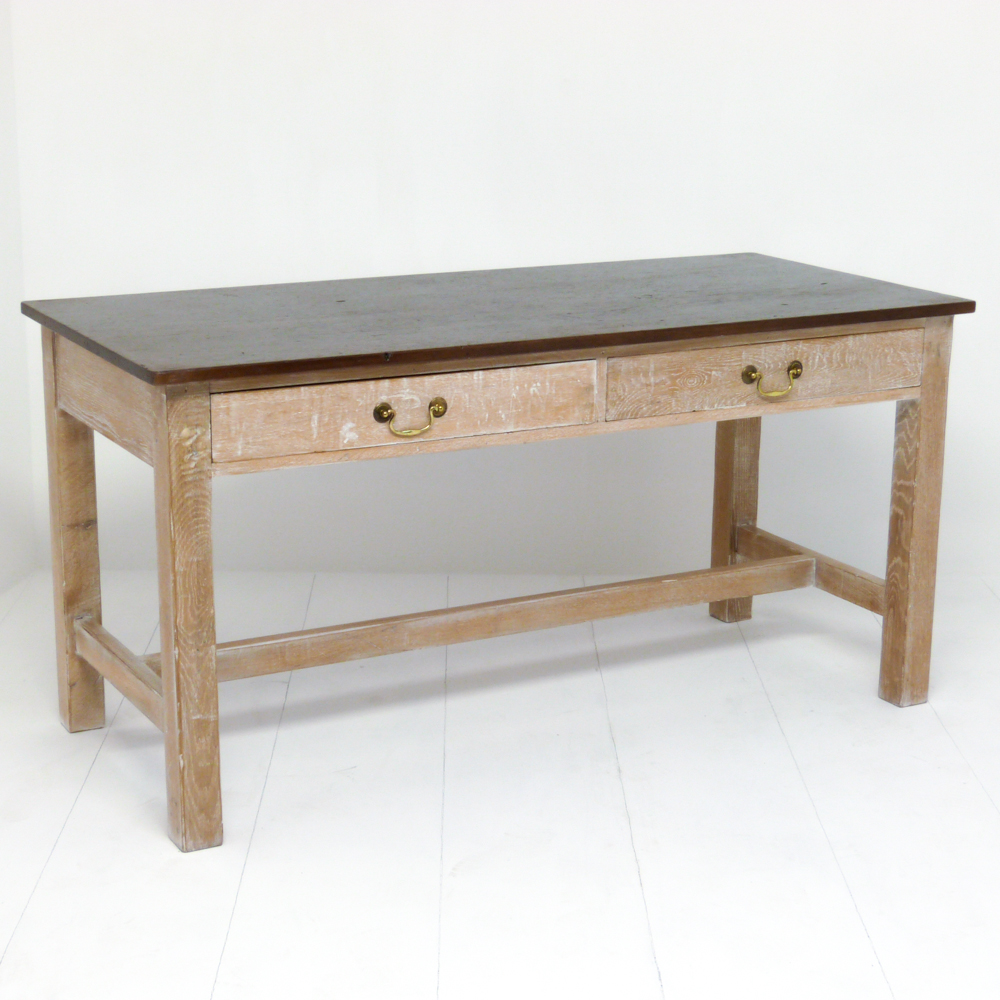 Mahogany & Oak Dining Table c.1920 (1 of 6)