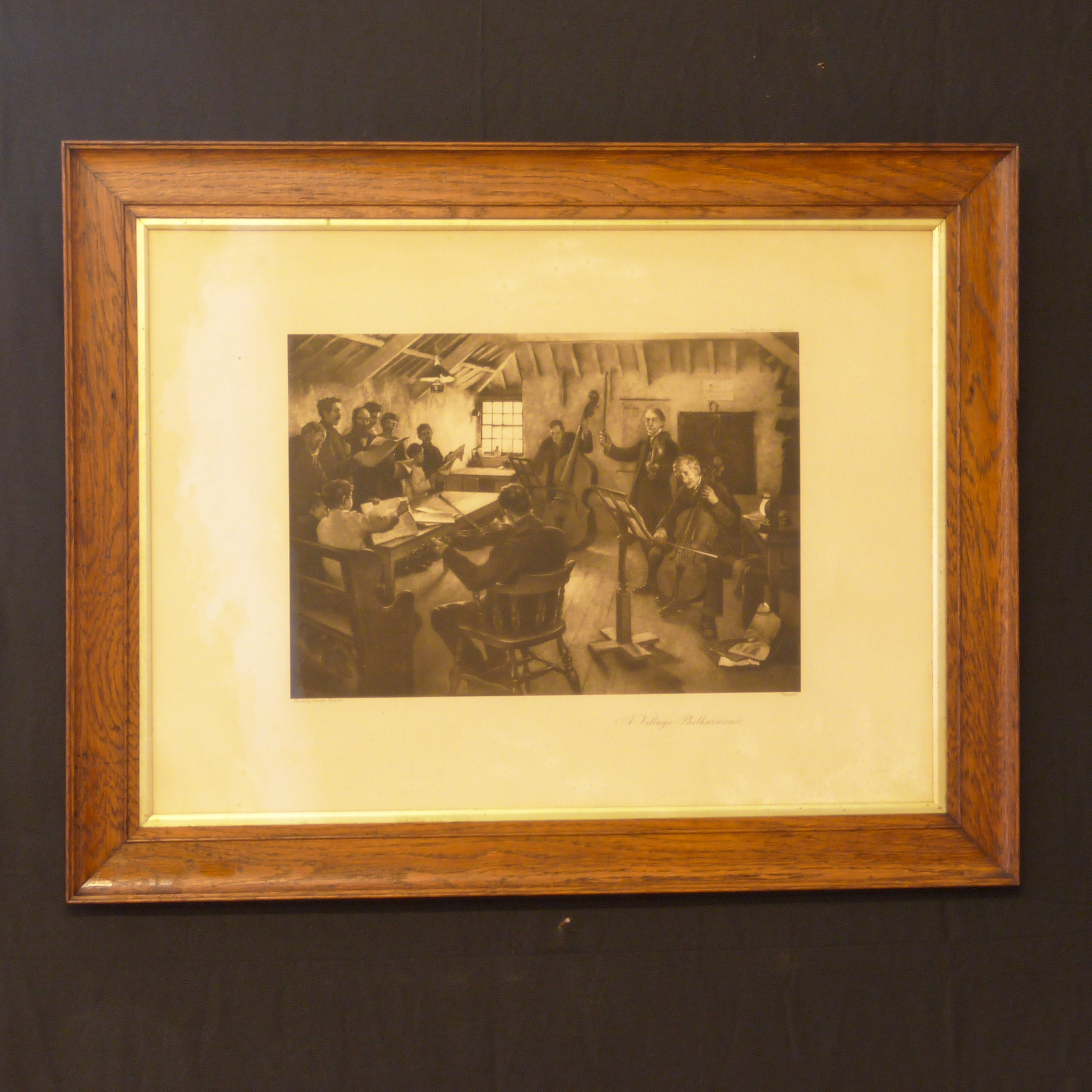 Victorian Black & White Print (1 of 5)