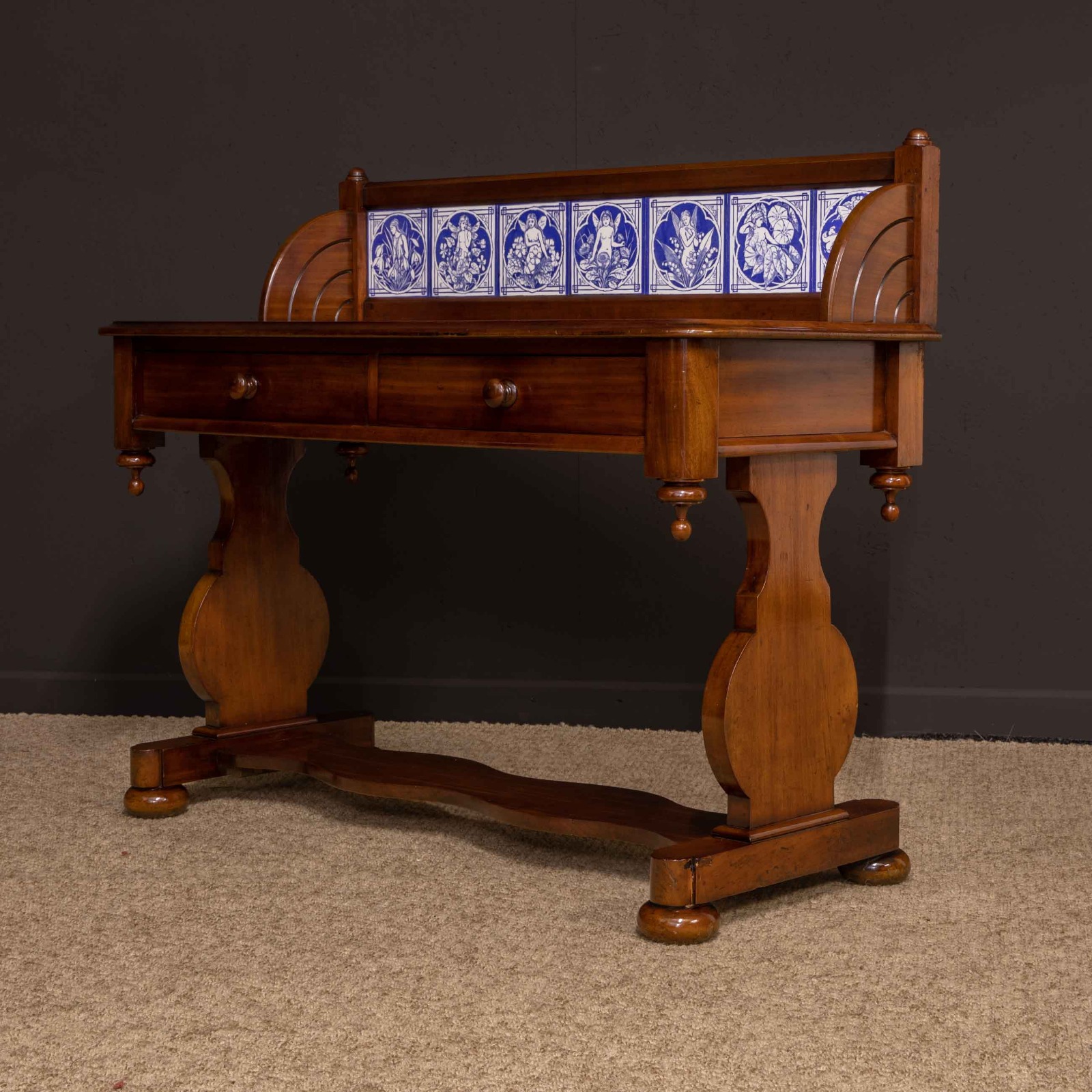 Mid Victorian Mahogany Washstand (1 of 14)