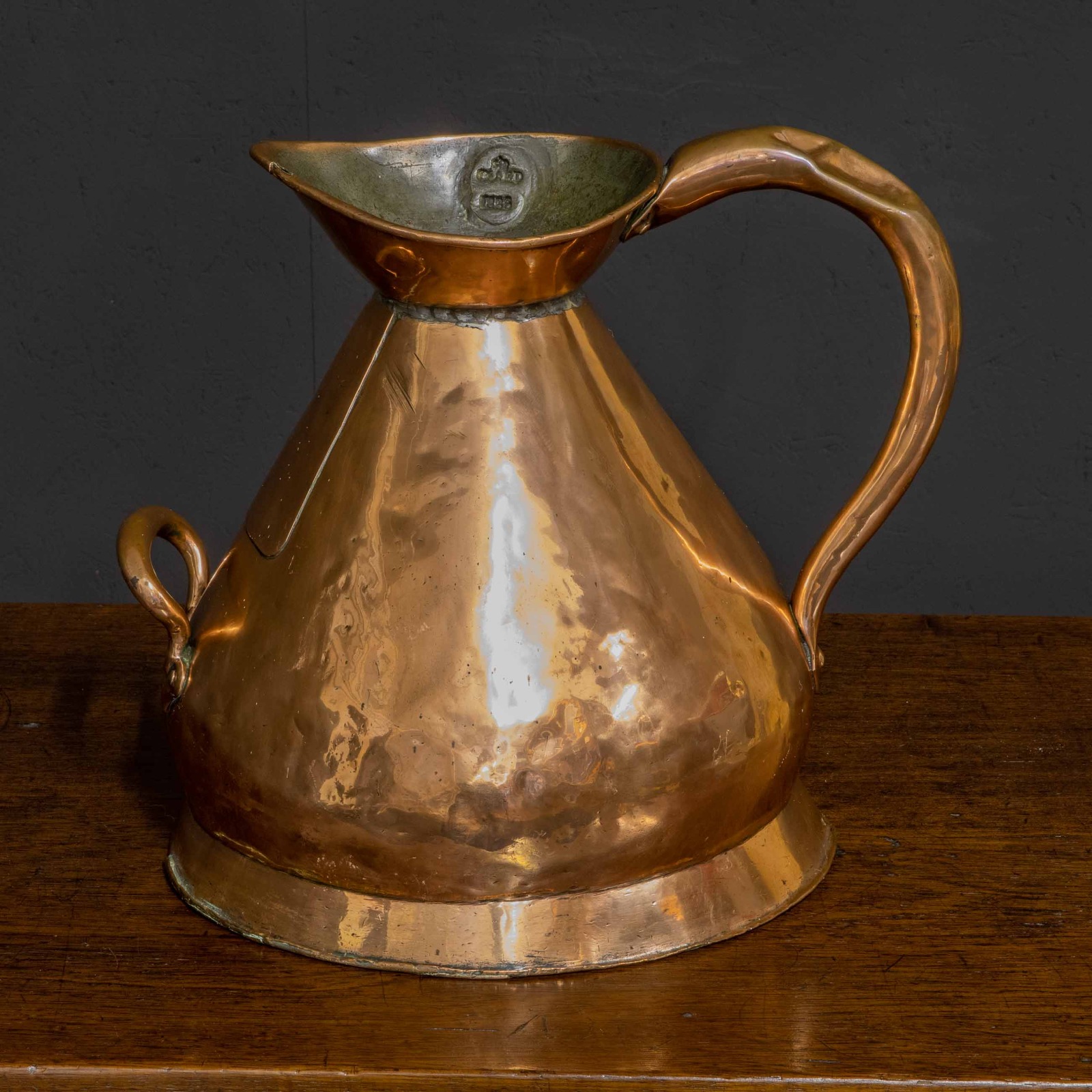 Victorian Copper Harvest Flagon (1 of 10)