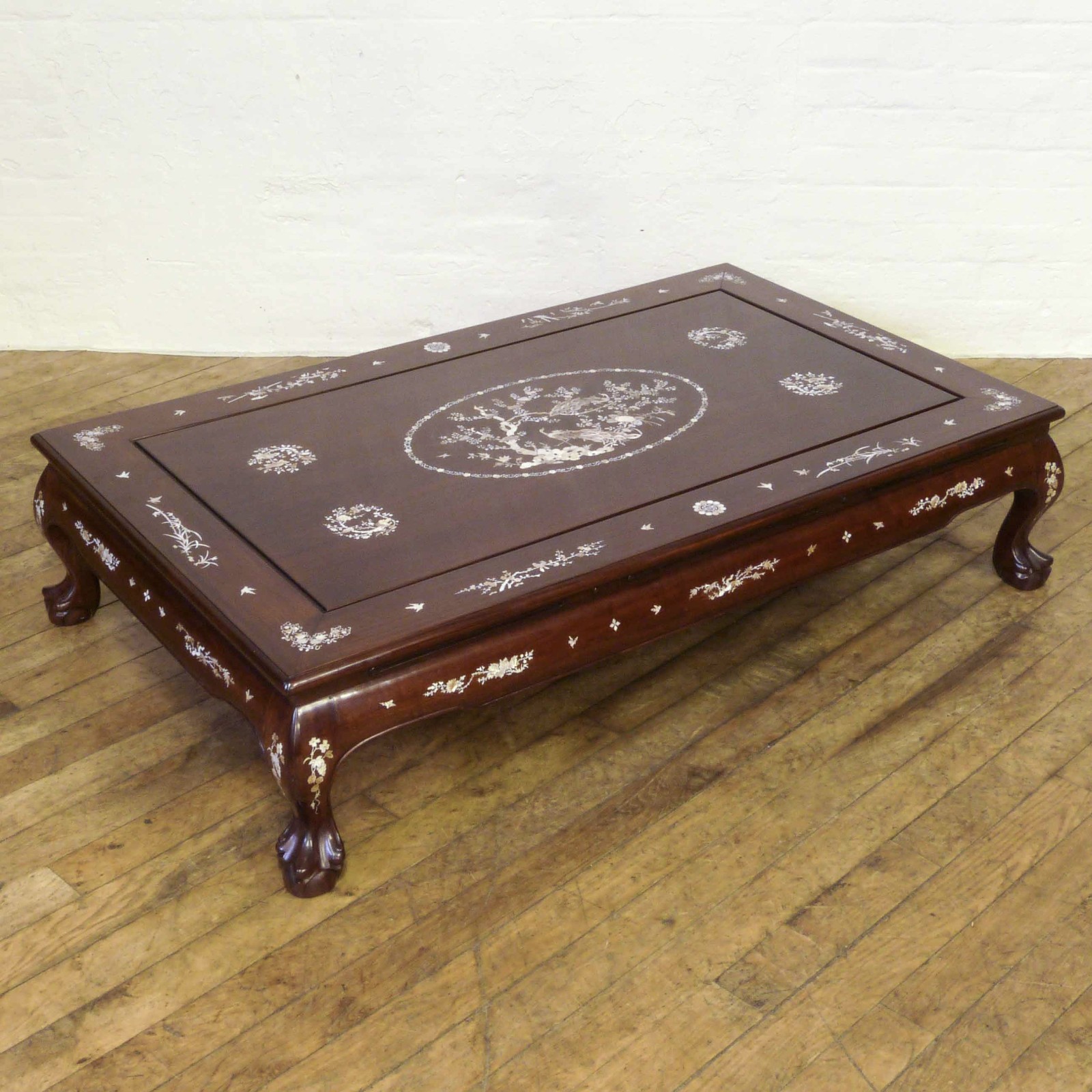 Chinese Inlaid Coffee Table (1 of 10)