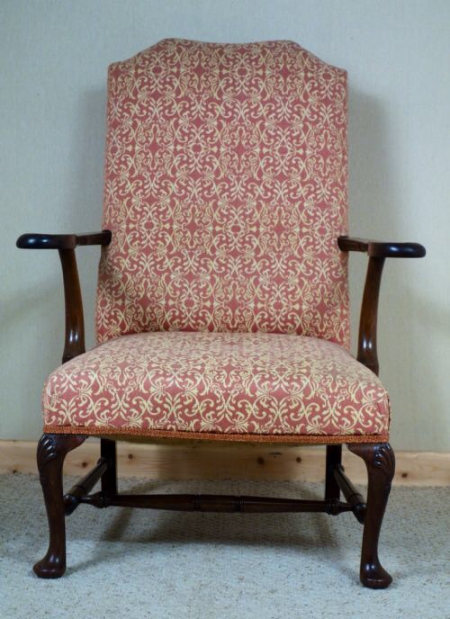 Mahogany Library Armchair c.1920 (1 of 1) Mahogany Library Armchair c.1920 (1 of 1)