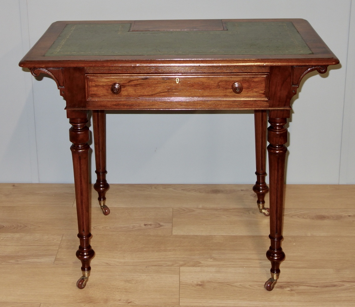 Victorian Walnut Writing Table (1 of 10) Victorian Walnut Writing Table (1 of 10)