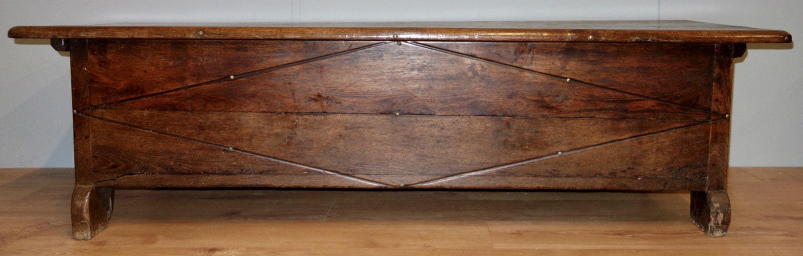 Huge Antique French Long Coffer C.1900 (1 of 1) Huge Antique French Long Coffer C.1900 (1 of 1)