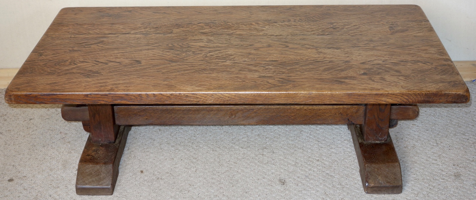 Large Solid Oak Coffee Table (1 of 1) Large Solid Oak Coffee Table (1 of 1)