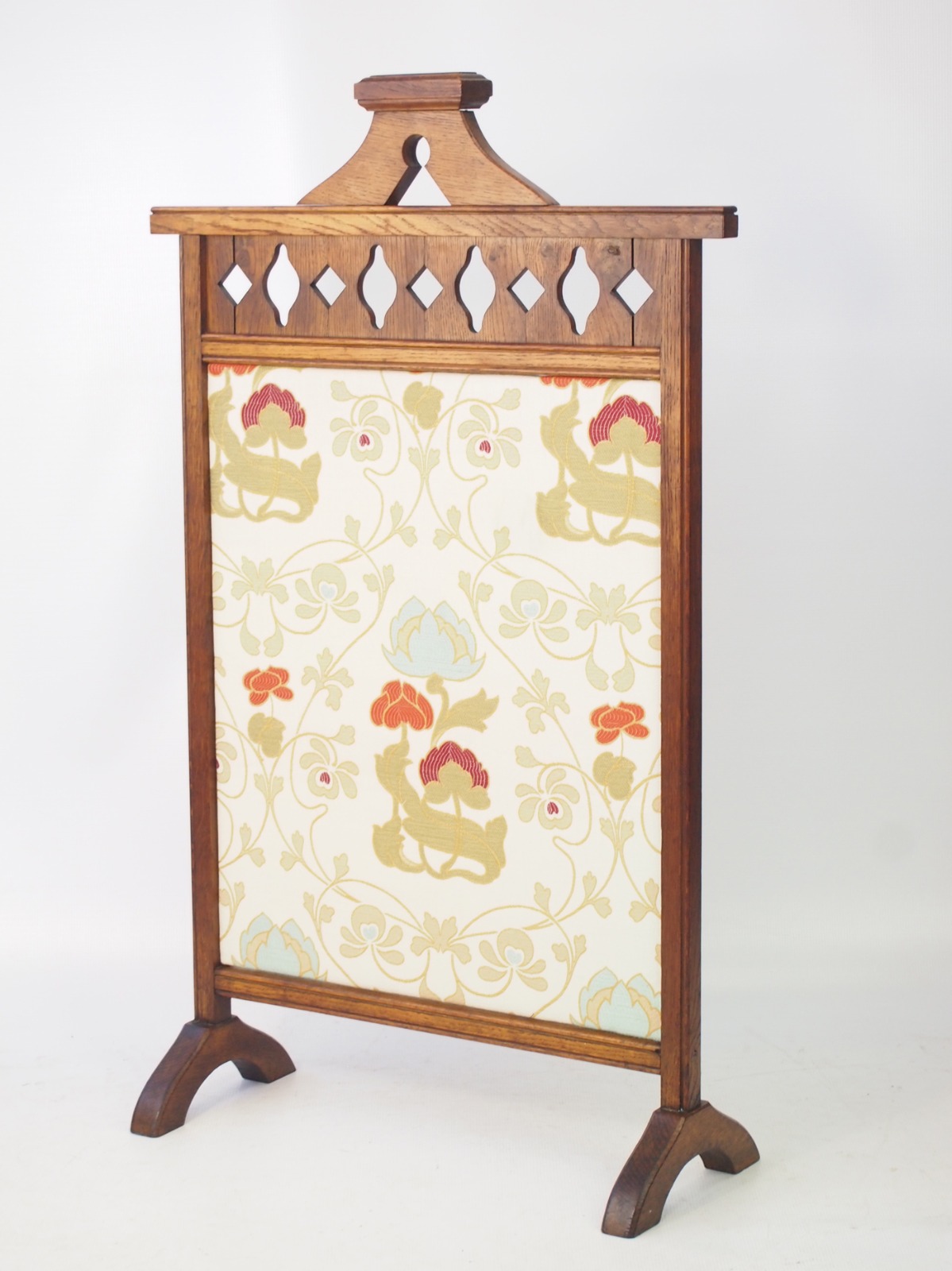 Edwardian Arts & Crafts Oak Fire Screen (1 of 1) Edwardian Arts & Crafts Oak Fire Screen (1 of 1)