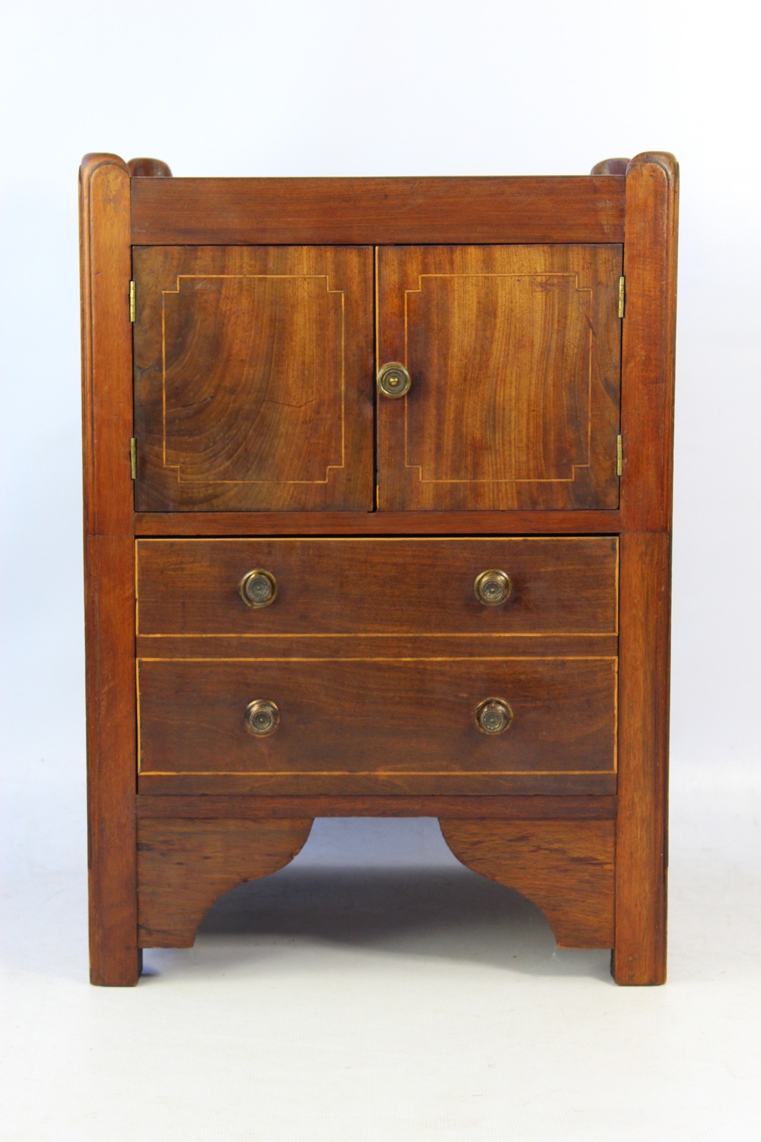 Antique Georgian Mahogany Side Cabinet (1 of 1) Antique Georgian Mahogany Side Cabinet (1 of 1)