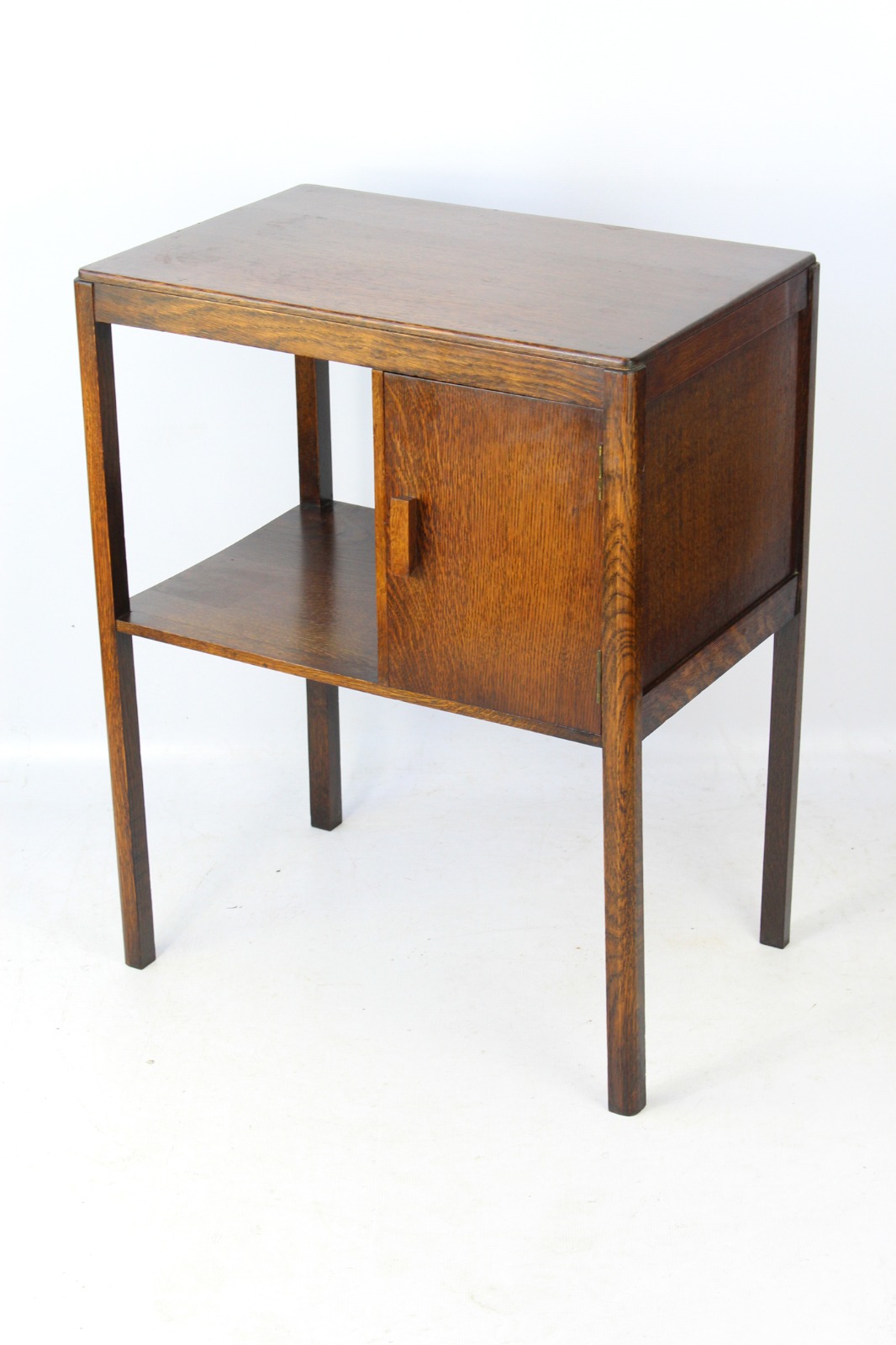 Art Deco Oak Bedside Cabinet (1 of 1) Art Deco Oak Bedside Cabinet (1 of 1)