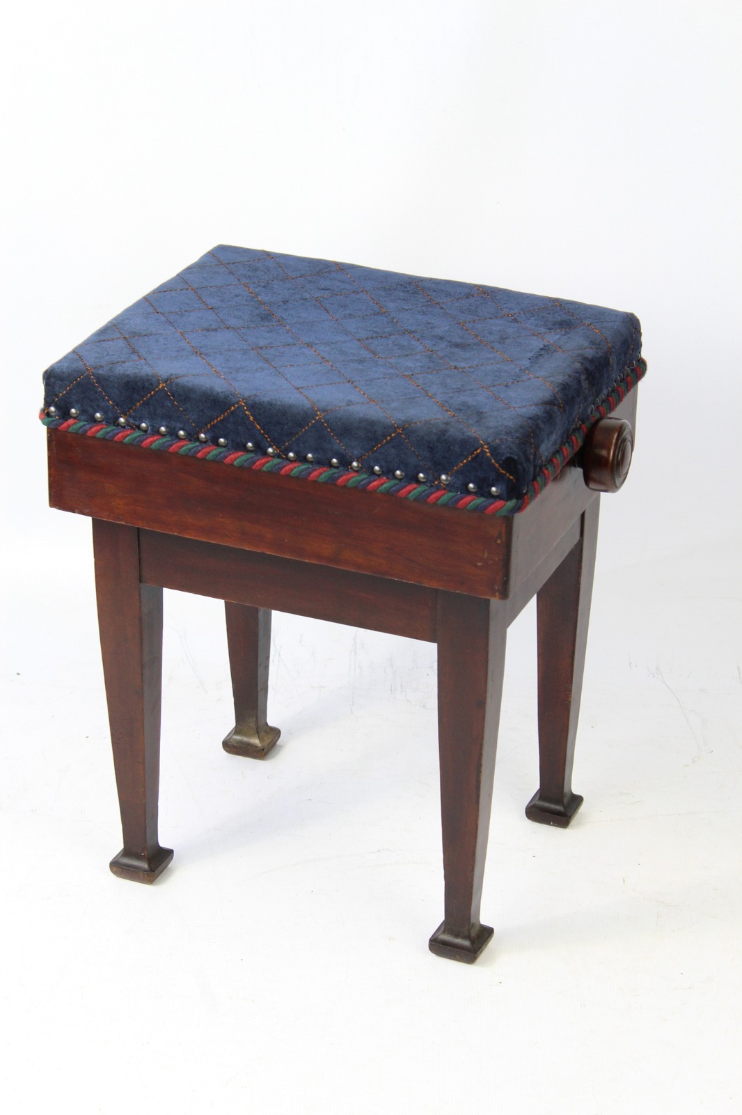 Edwardian Arts & Crafts Rise and Fall Piano Stool (1 of 1) Edwardian Arts & Crafts Rise and Fall Piano Stool (1 of 1)