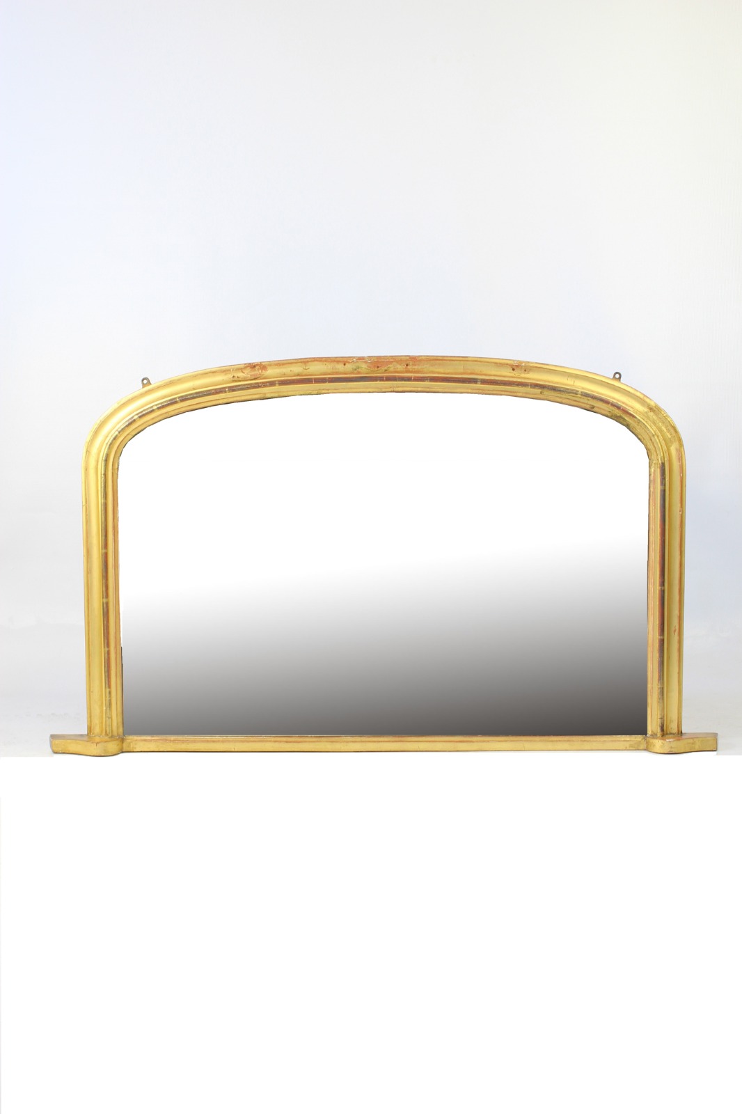 Victorian Arched Top Gilt Overmantle Mirror (1 of 1) Victorian Arched Top Gilt Overmantle Mirror (1 of 1)