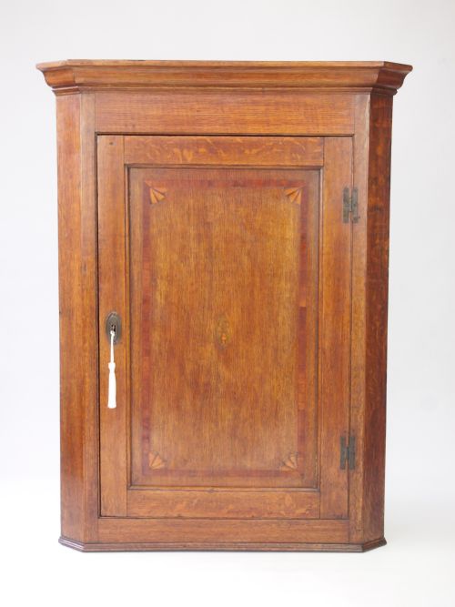 Antique Georgian Oak Corner Cupboard - George III Hanging Cabinet (1 of 1) Antique Georgian Oak Corner Cupboard - George III Hanging Cabinet (1 of 1)