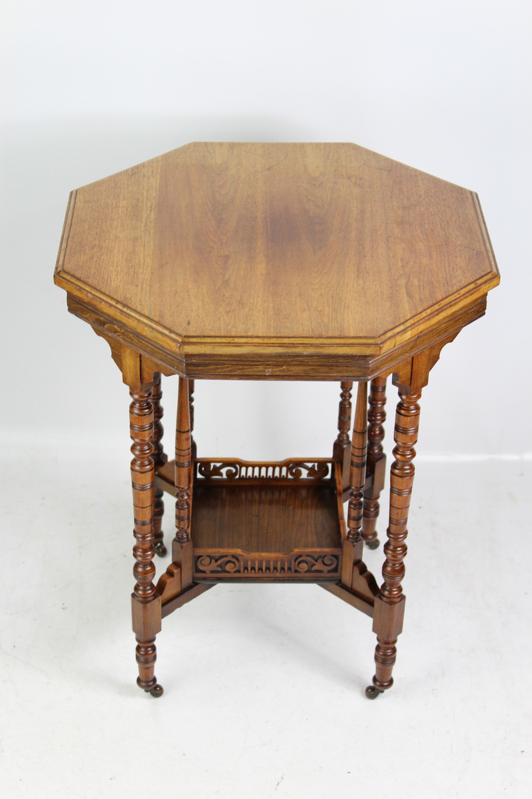 Small Victorian Arts & Crafts Octagonal Side Table (1 of 1) Small Victorian Arts & Crafts Octagonal Side Table (1 of 1)