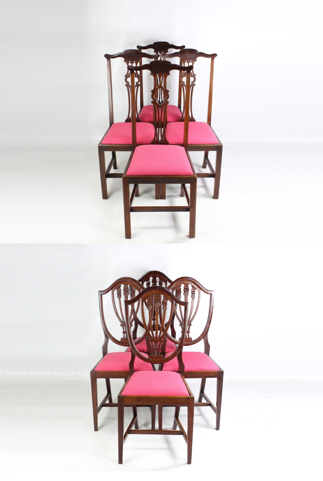 Harlequin Set of 8 Edwardian Mahogany Chairs (1 of 1) Harlequin Set of 8 Edwardian Mahogany Chairs (1 of 1)