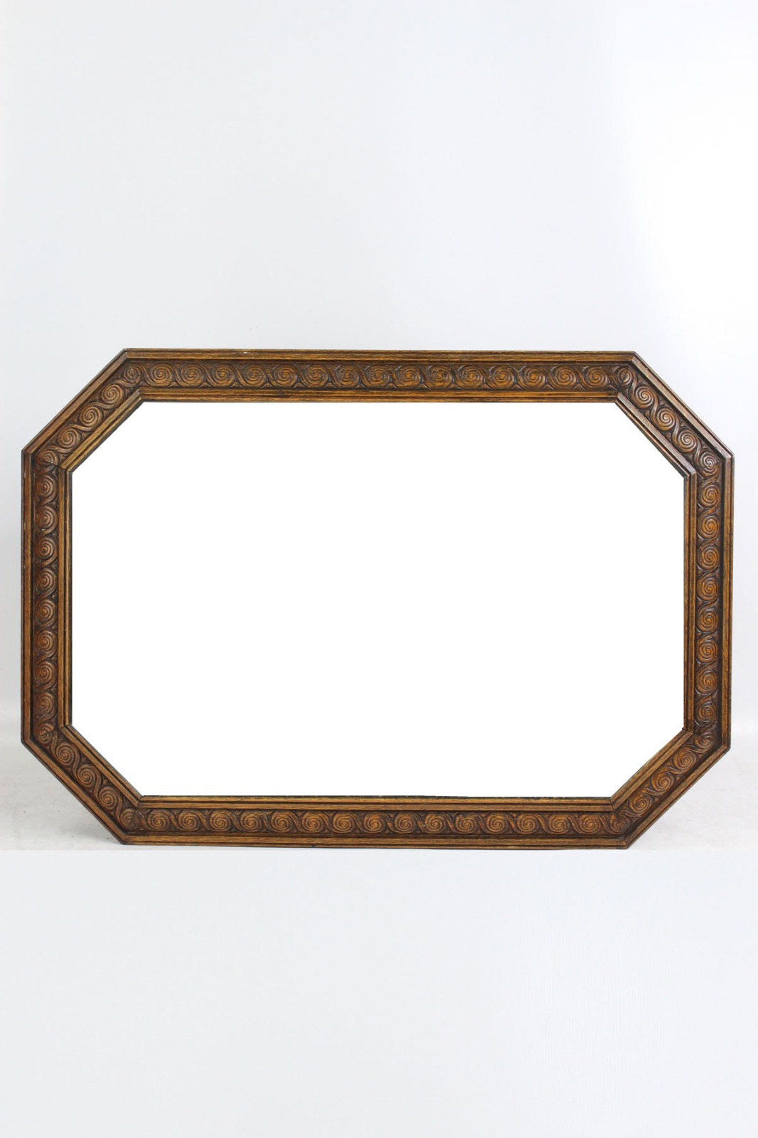 Large Vintage Oak Framed Mirror / Overmantle c.1920 (1 of 1) Large Vintage Oak Framed Mirror / Overmantle c.1920 (1 of 1)