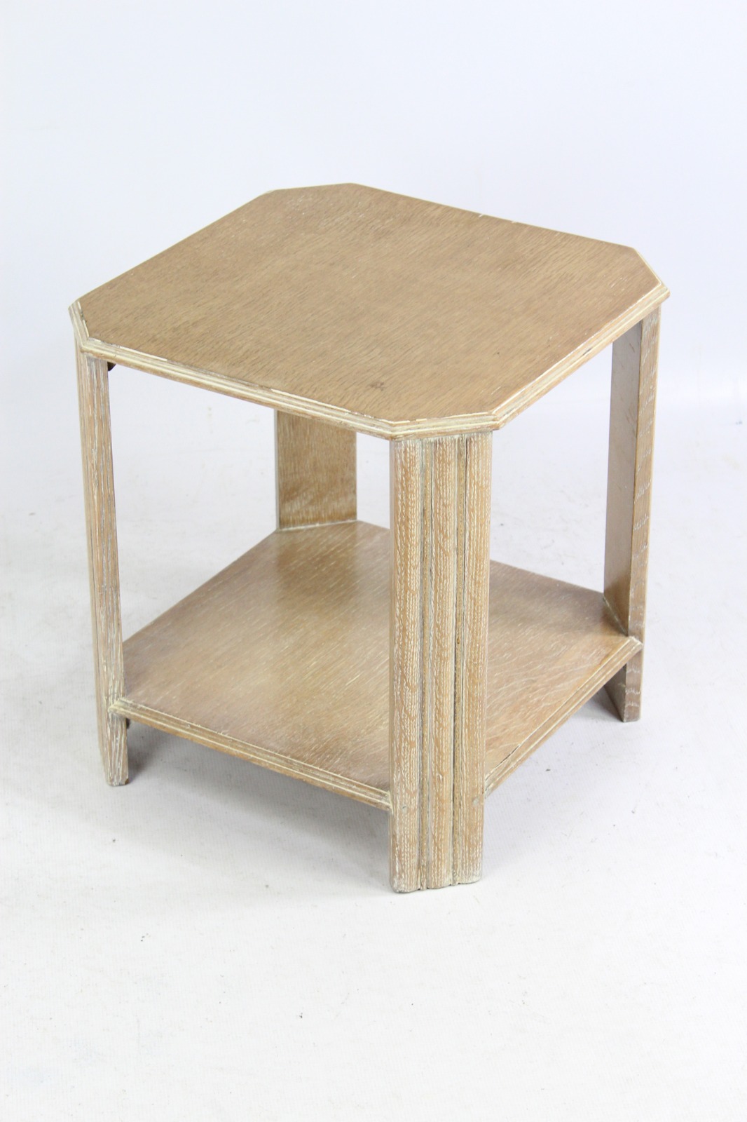 Small Limed Oak Coffee Table 'Manner of Heals' (1 of 13) Small Limed Oak Coffee Table 'Manner of Heals' (1 of 13)
