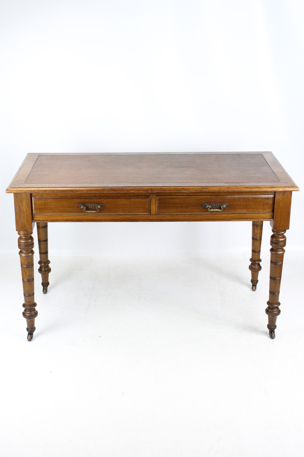 Antique Victorian Oak Desk / Writing Table (1 of 1) Antique Victorian Oak Desk / Writing Table (1 of 1)