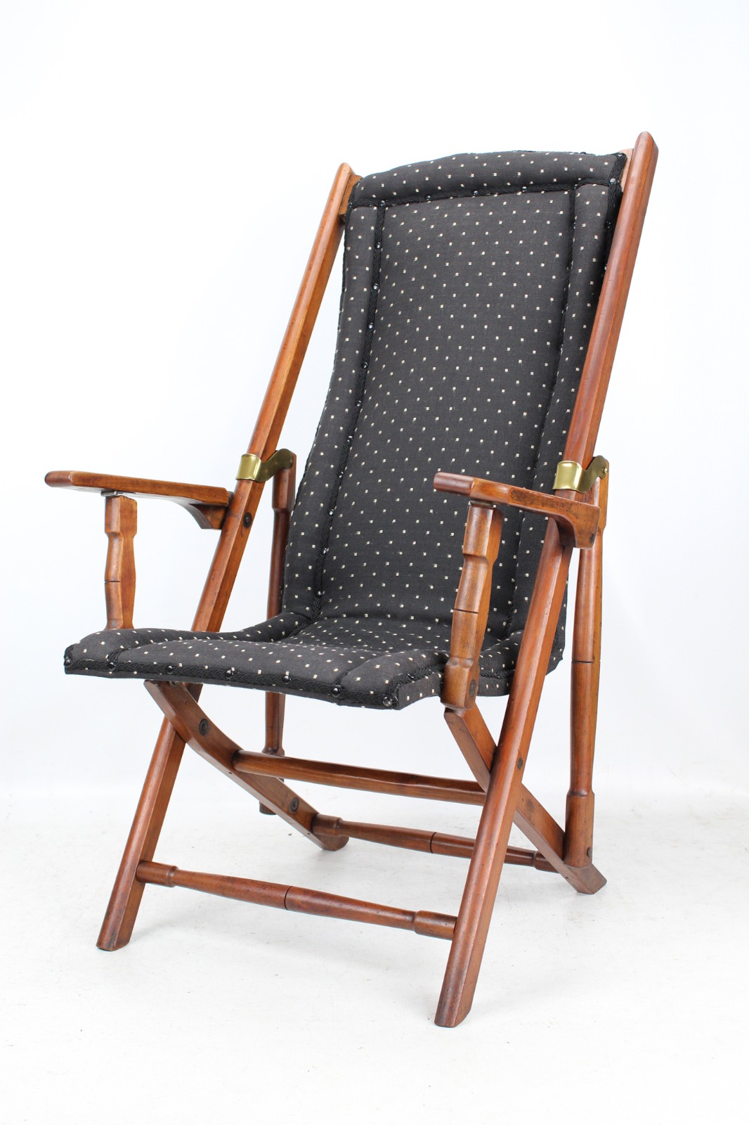 Edwardian Folding Steamer Chair / Campaign Chair (1 of 13) Edwardian Folding Steamer Chair / Campaign Chair (1 of 13)