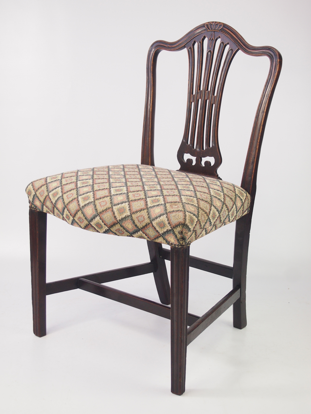 Georgian Mahogany Side Chair / Bedroom Chair (1 of 1) Georgian Mahogany Side Chair / Bedroom Chair (1 of 1)