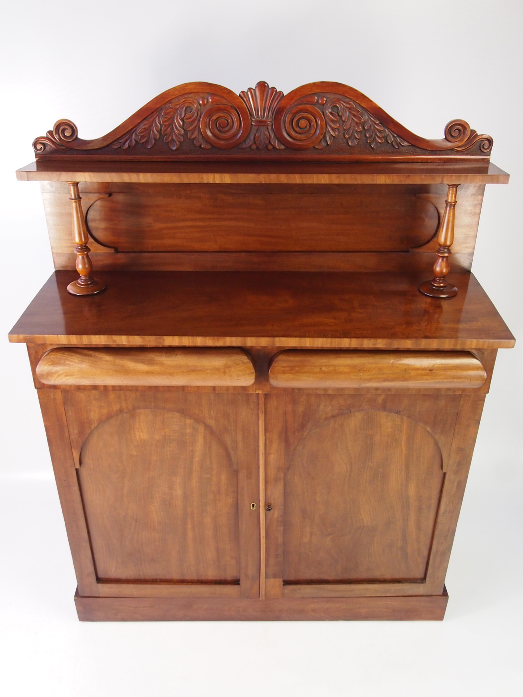 Slim Victorian Mahogany Chiffonier (1 of 1) Slim Victorian Mahogany Chiffonier (1 of 1)