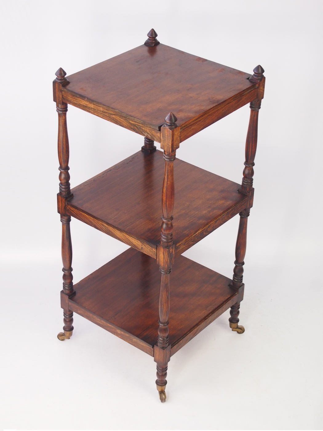 Antique Victorian Faux Rosewood 3 Tier Whatnot (1 of 1) Antique Victorian Faux Rosewood 3 Tier Whatnot (1 of 1)