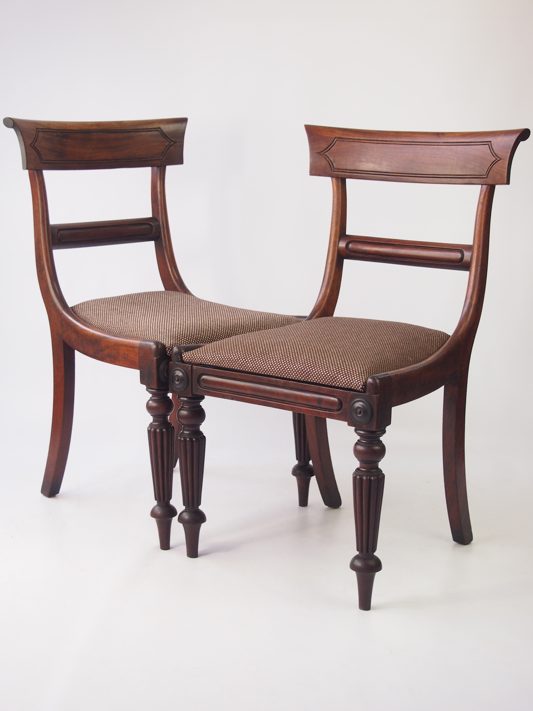 Pair of Antique Victorian Mahogany Side Chairs (1 of 1) Pair of Antique Victorian Mahogany Side Chairs (1 of 1)