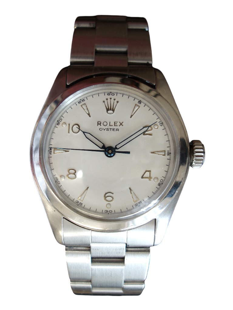 Swiss 1950s Stainless Steel Mens Watches - main image