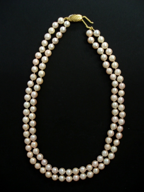 Californian  Pink   Cultured  Pearls (1 of 1)