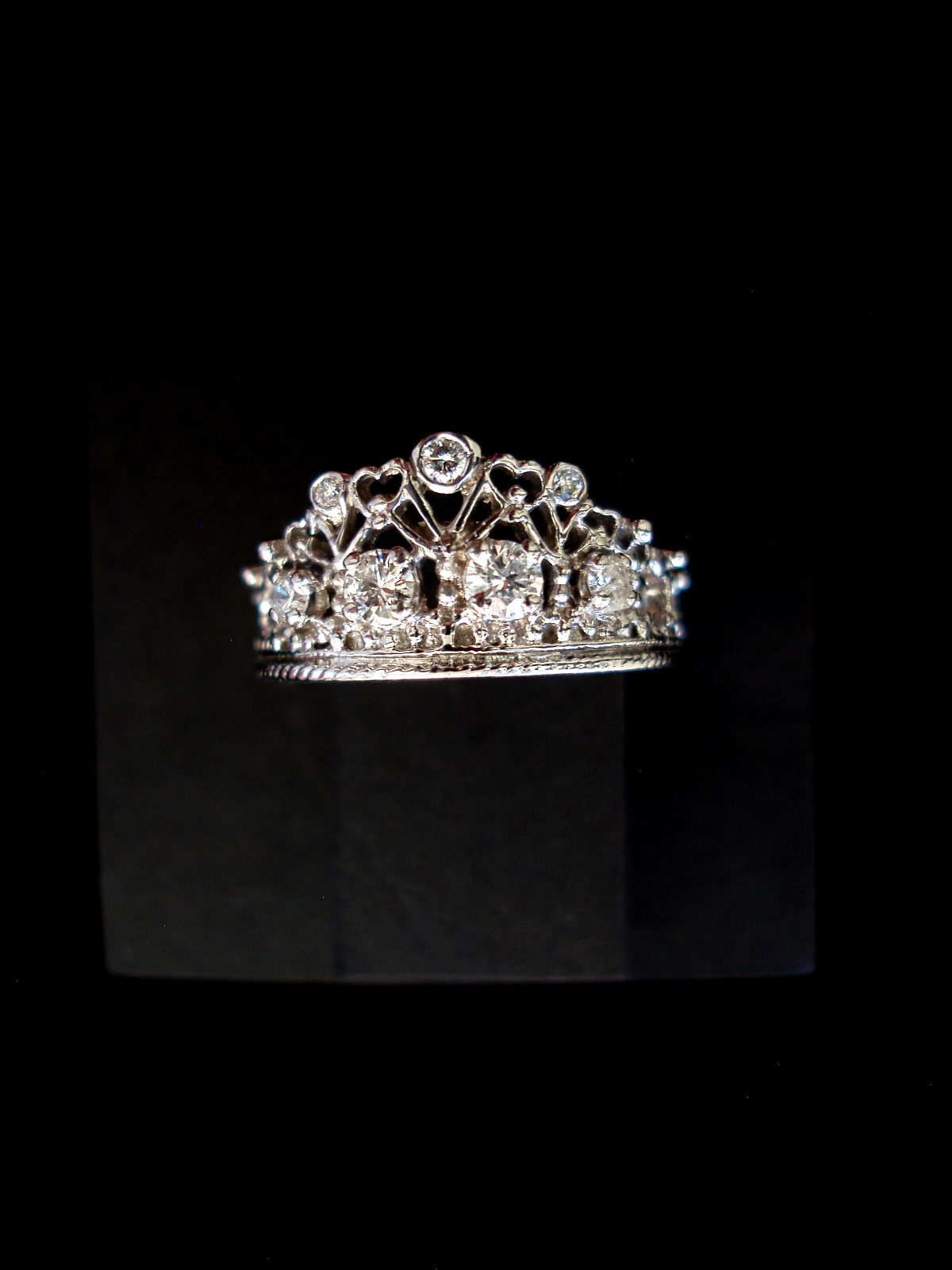 Diamond Tiara Ring (1 of 1)
