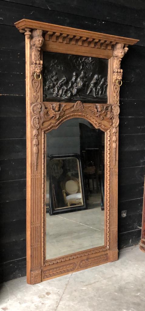 Carved Renaissance Mirror with Putti’s (1 of 1) Carved Renaissance Mirror with Putti’s (1 of 1)