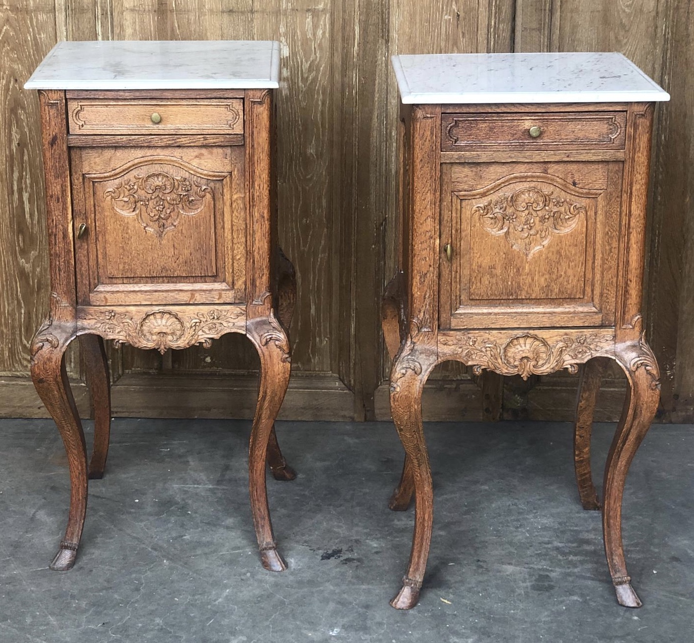Pair of French Bedside Cupboards c.1860 (1 of 21) Pair of French Bedside Cupboards c.1860 (1 of 21)