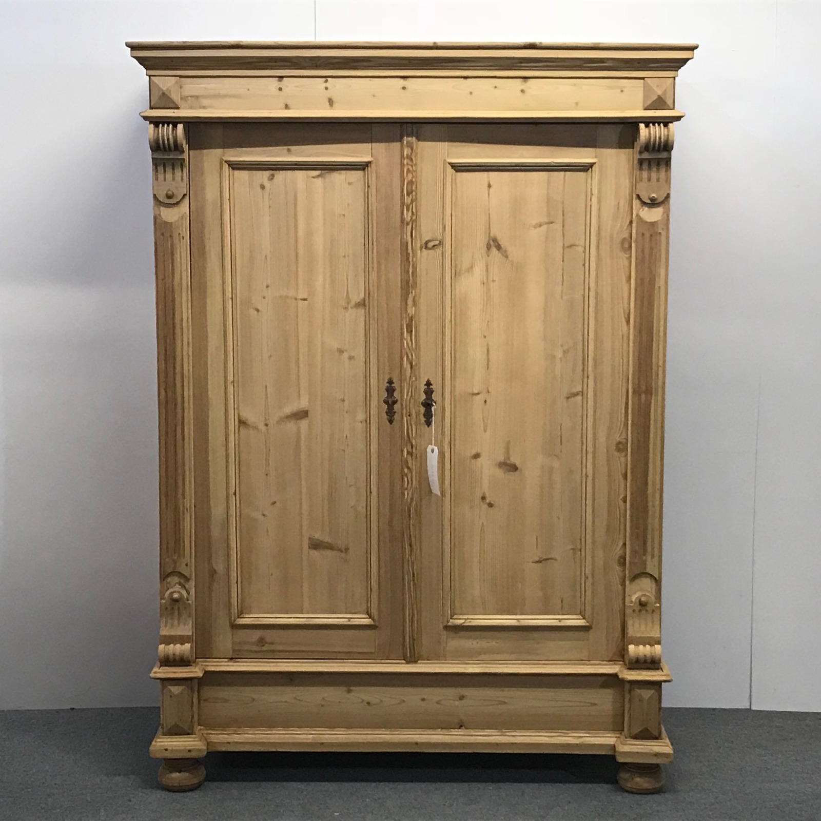 Large Children's Antique Pine Wardrobe which dismantles c.1900 (1 of 1) Large Children's Antique Pine Wardrobe which dismantles c.1900 (1 of 1)