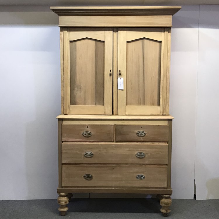 Scottish Edwardian Pine Linen Press (1 of 7) Scottish Edwardian Pine Linen Press (1 of 7)