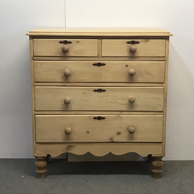 Tall Victorian Scottish Pine Chest of Drawers (1 of 1) Tall Victorian Scottish Pine Chest of Drawers (1 of 1)