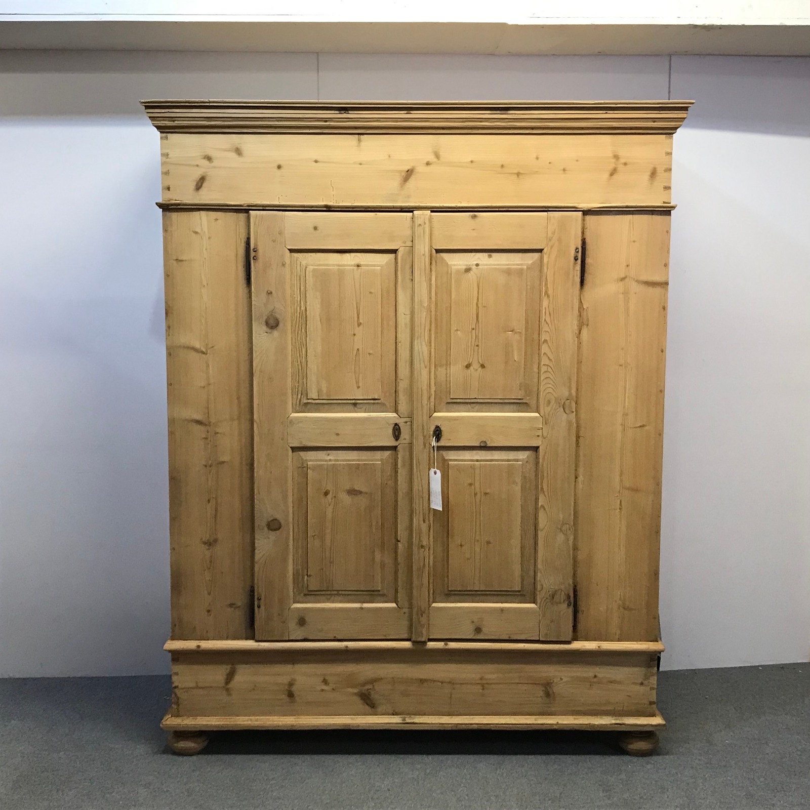 Very Deep 19th Century Pine Double Wardrobe 'Dismantles' (1 of 1) Very Deep 19th Century Pine Double Wardrobe 'Dismantles' (1 of 1)