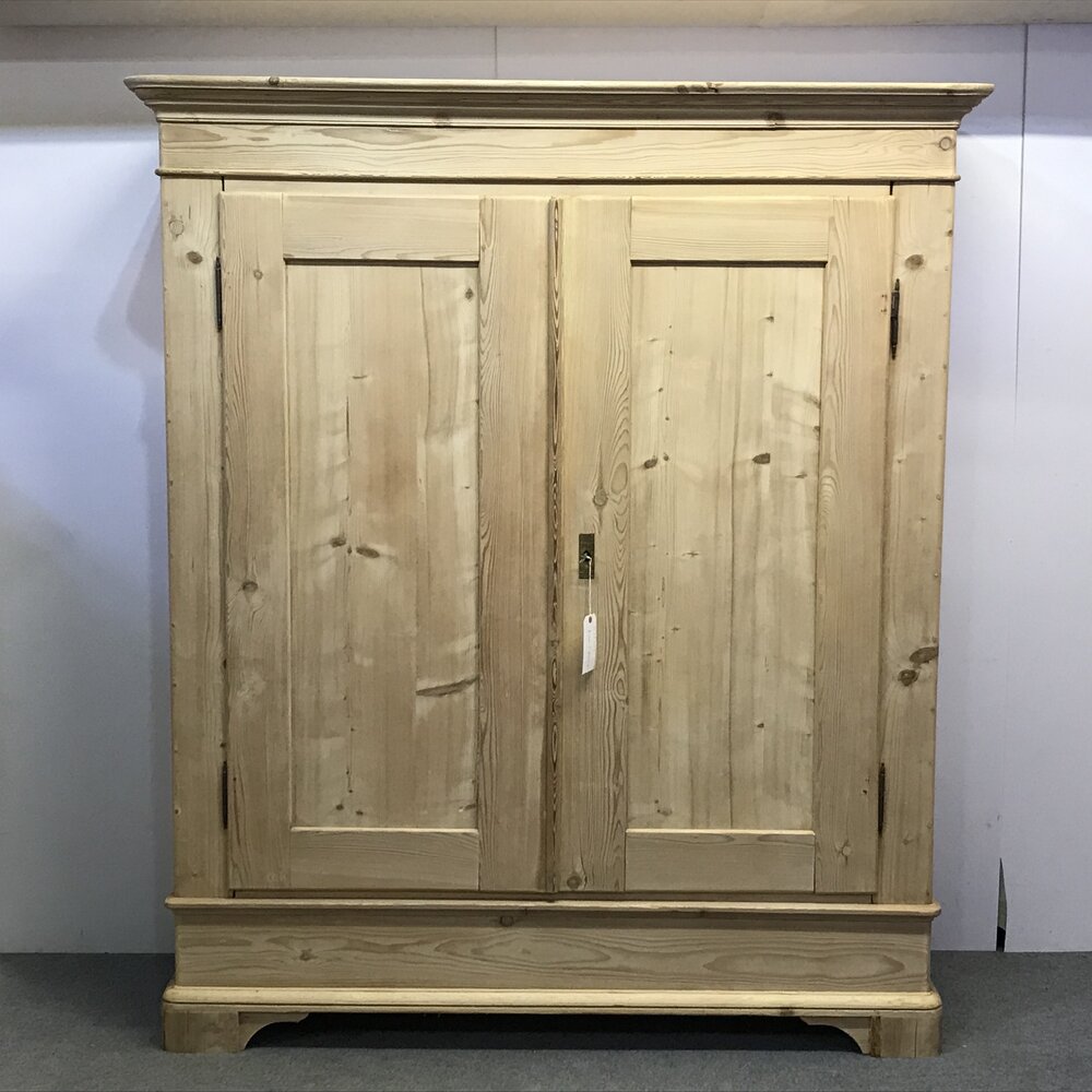 Very Large French Antique Pine Wardrobe 'Dismantles' (1 of 1) Very Large French Antique Pine Wardrobe 'Dismantles' (1 of 1)