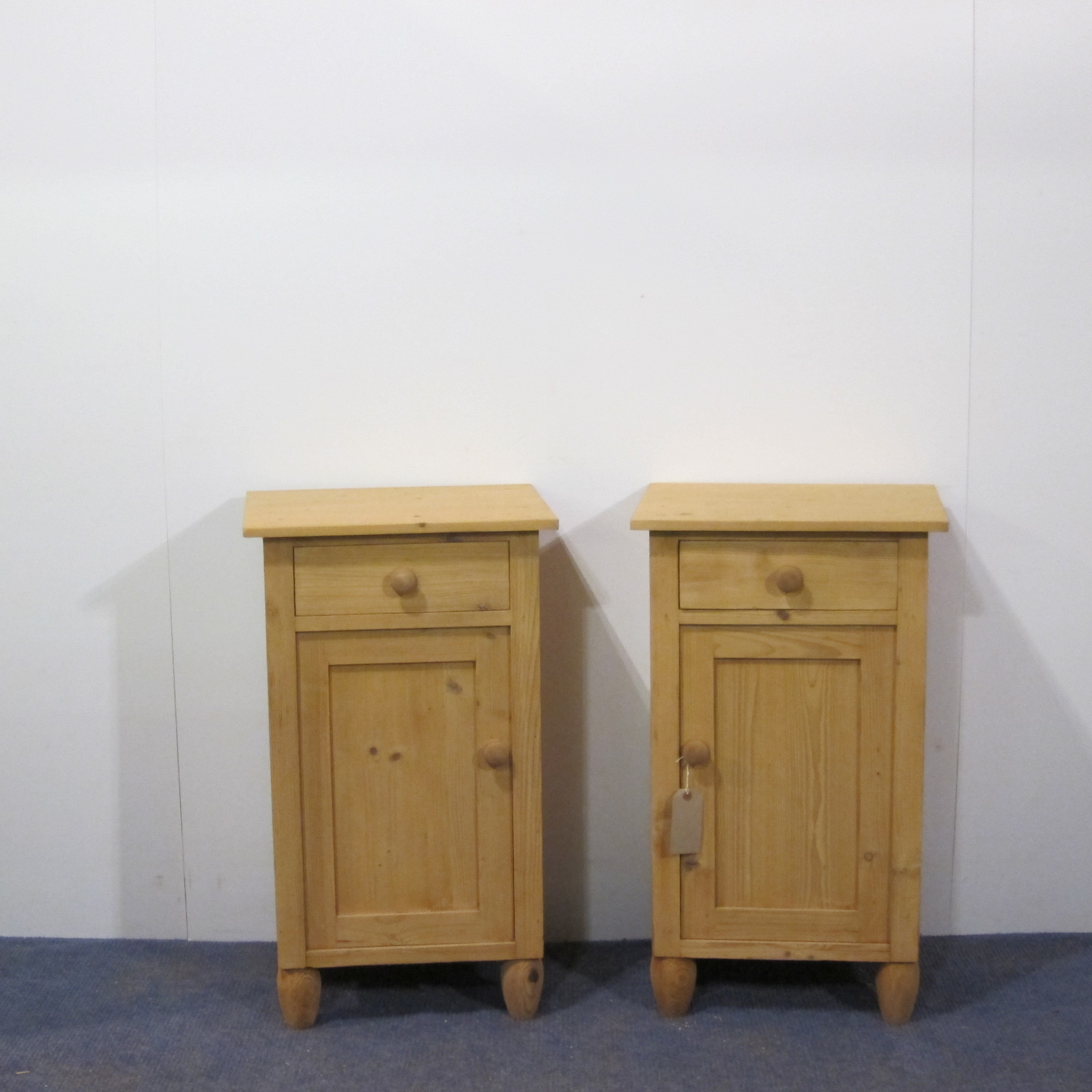 Pair of Small Bedside Cupboards c.1930's (1 of 1) Pair of Small Bedside Cupboards c.1930's (1 of 1)