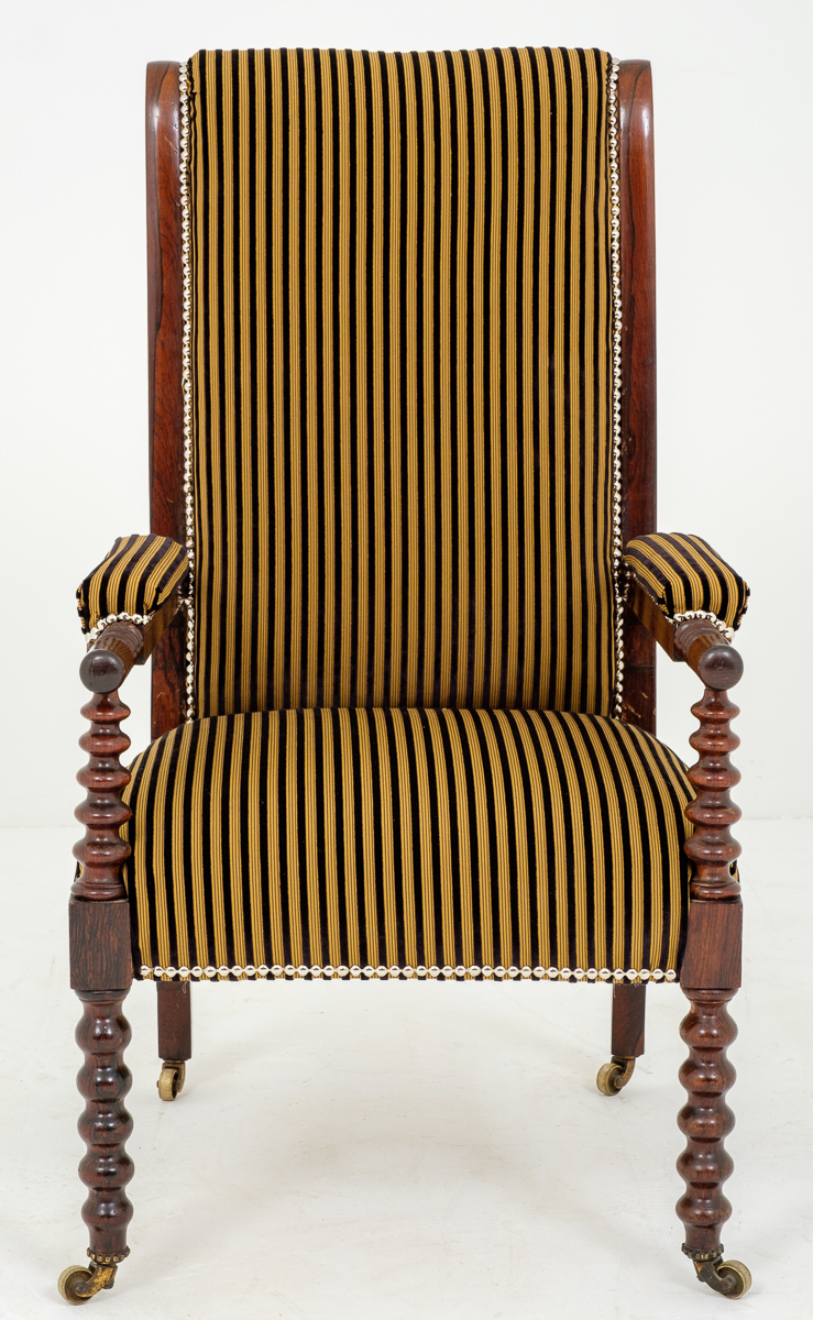 William IV Rosewood Open Armchair (1 of 6) William IV Rosewood Open Armchair (1 of 6)