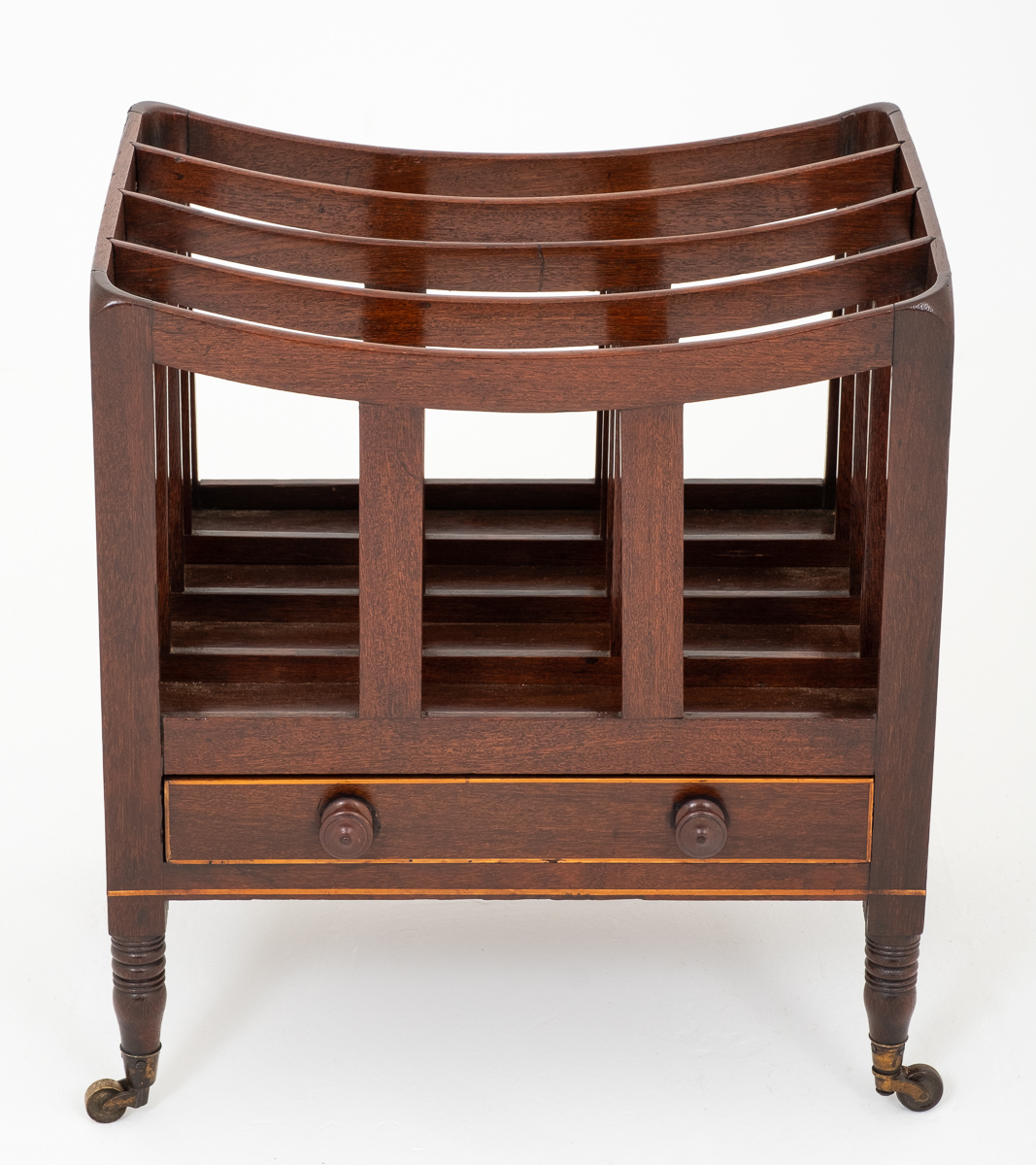 19th Century Mahogany Canterbury (1 of 9)