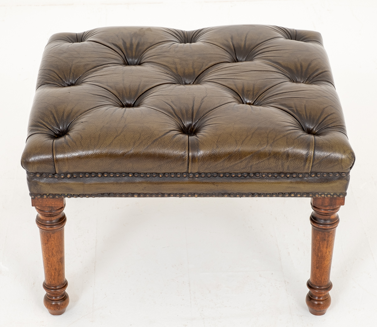 Victorian Style Leather Foot Stool c.1920 (1 of 6) Victorian Style Leather Foot Stool c.1920 (1 of 6)