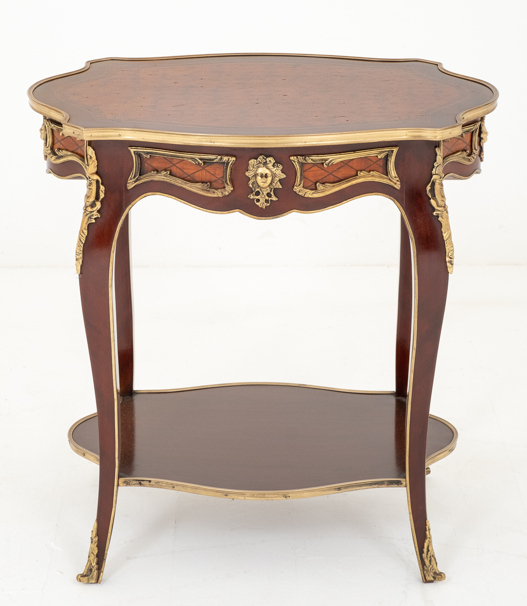 Pretty Mahogany French Occasional Table c.1920 (1 of 9)
