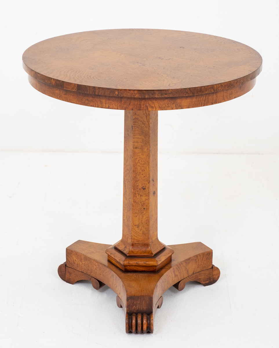 William IV Style Burr Oak Occasional Table (1 of 1) William IV Style Burr Oak Occasional Table (1 of 1)