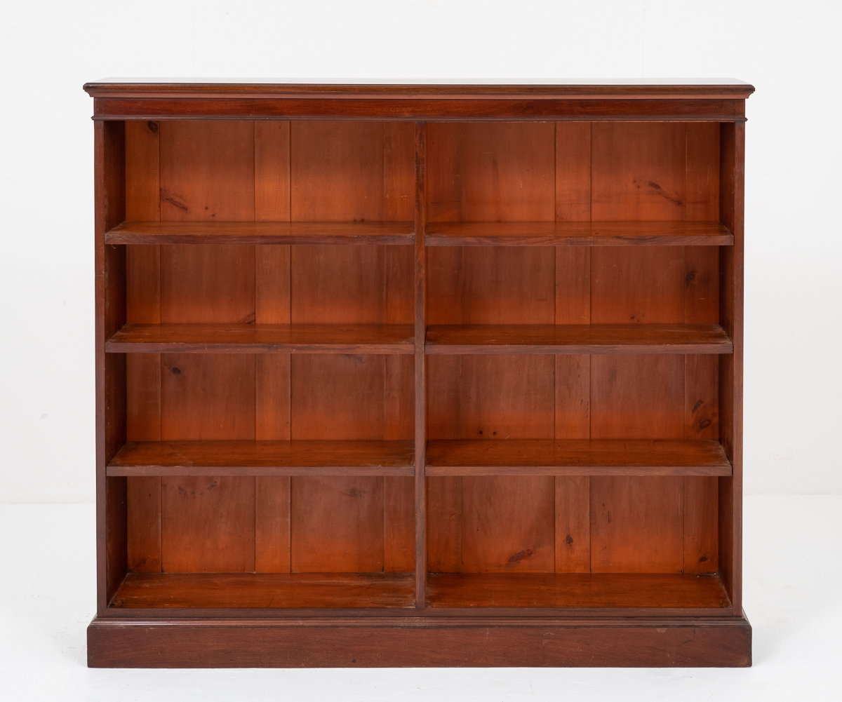 Victorian Mahogany Double Open Bookcase (1 of 1) Victorian Mahogany Double Open Bookcase (1 of 1)