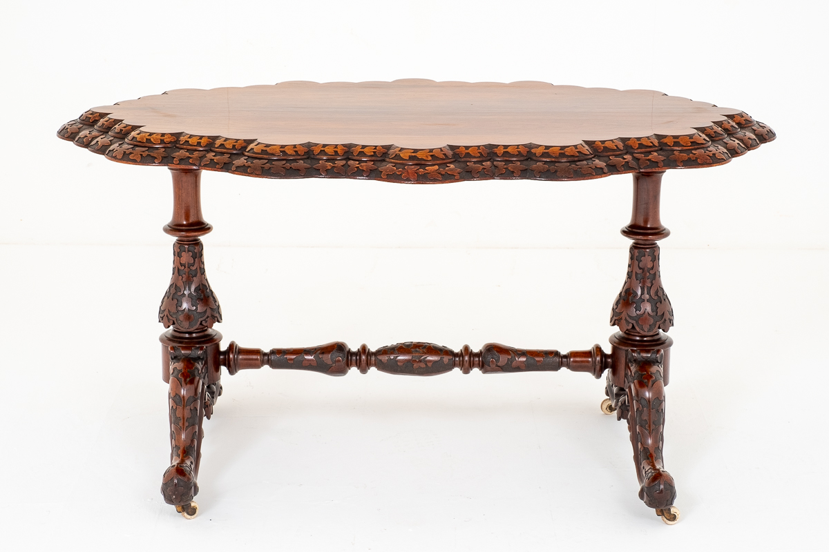 Very Good Rosewood  Irish Centre Table (1 of 8)
